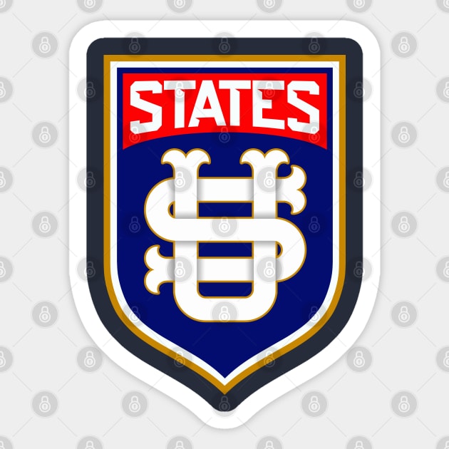 Support Soccer in the US! Sticker by MalmoDesigns